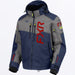 FXR Mens Helium X 2-in-1 Jacket 2027 - Midnight/Ti/Red, front view
