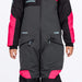 FXR Child Revo Monosuit - Asphalt/Razz/Maui, view 4