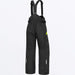 FXR Child Clutch Pant 2027 - Black/HiVis, view 2