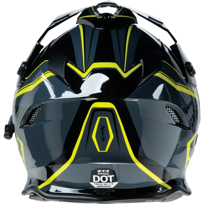 Z1R Range 2.0 Rotor Snow Helmet with Electric Dual Lens Face Shield