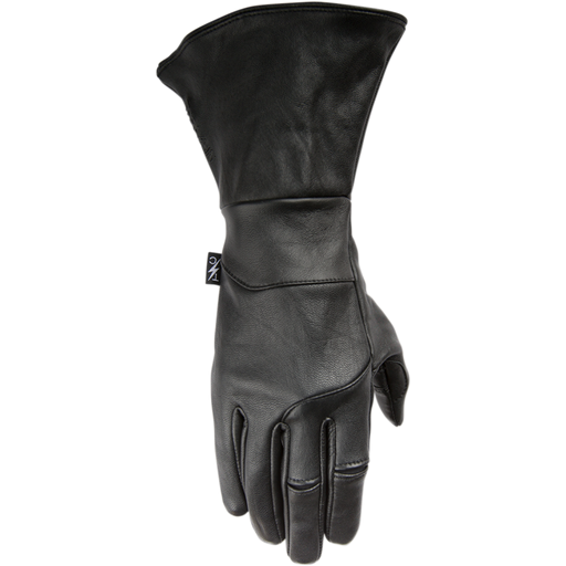 Thrashin Supply Mens Insulated Siege Gauntlet Leather Gloves - Black
