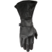 Thrashin Supply Mens Insulated Siege Gauntlet Leather Gloves - Black
