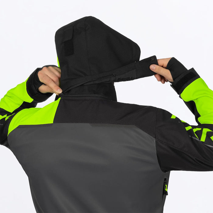 FXR Mens Revo F.A.S.T. Insulated Monosuit - Lime/Ti/Black, view 9