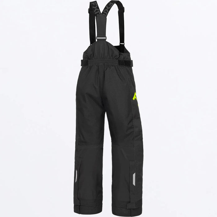 FXR Youth Clutch Pant 2027 - Black/HiVis, view 2