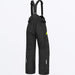 FXR Youth Clutch Pant 2027 - Black/HiVis, view 2