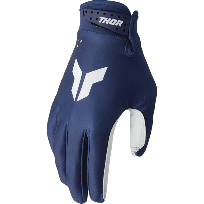 Thor Mens Launchmode Gloves - Navy - Front