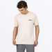FXR Mens Worldwide Premium T-Shirt - Sand/Black, view 2
