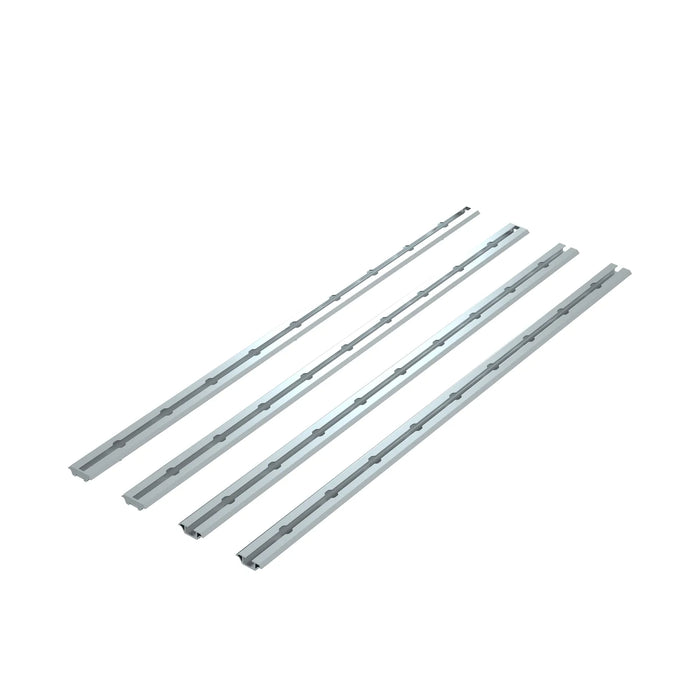 Polaris Lock & Ride MAX Rear Rails for MCS Cargo System or Rear Headache Rack, Qty 2