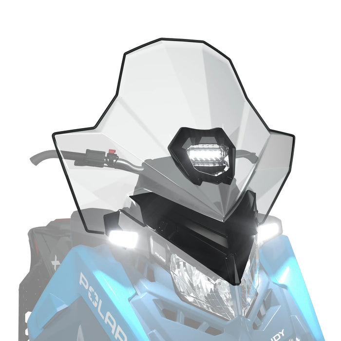 Polaris OEM Snowmobile Integrated Center Auxiliary Light Windshield