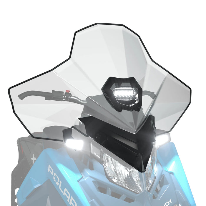 Polaris OEM Snowmobile Integrated Center Auxiliary Light Windshield