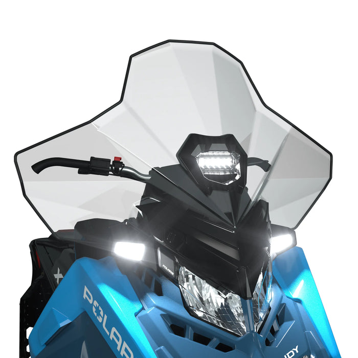Polaris OEM Snowmobile Integrated Center Auxiliary Light Windshield