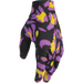 Thor Mens Sportmode Gloves - Cheetah Yellow/Purple - Front