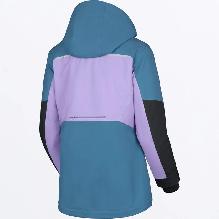 FXR Womens Aerial Jacket - Dk Nova/Steel/Black, view 2