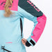 FXR Womens Revo F.A.S.T. Insulated Monosuit - Maui Blue/Steel/Blush, view 7