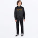 FXR Youth Hydrogen Tech Pullover Hoodie - Black/Kash, view 3
