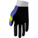 Thor Youth Launchmode Gloves - Bleach Gray/Acid - Back