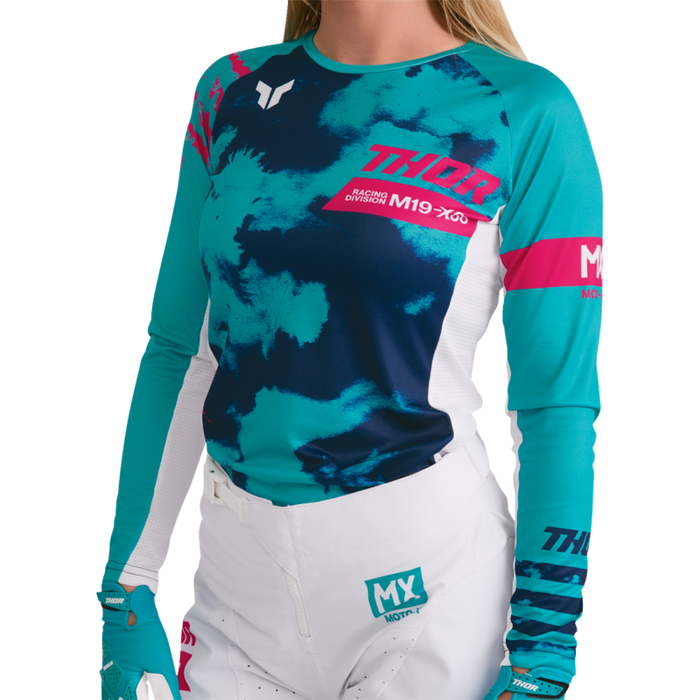 Thor Womens Launchmode Bleach Jersey