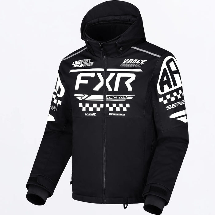 FXR Mens Podium Jacket - Black, front view
