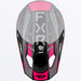 FXR Apex Snow Helmet Peak - Razz, front view