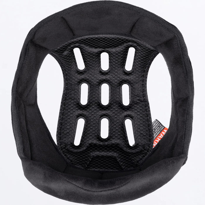 FXR Helium Alpha Snow Helmet Liner - Black, front view