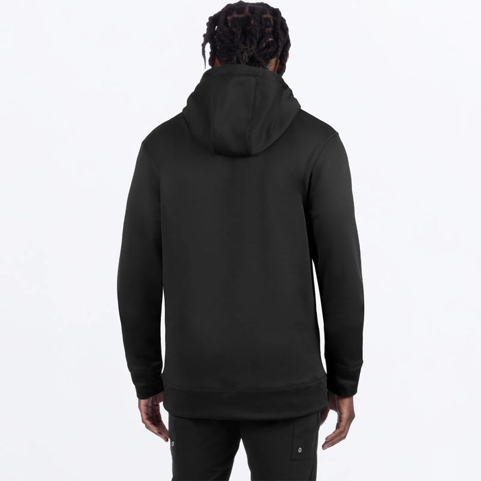 FXR Mens Pro Fish Tech Pullover Hoodie - Black/Red, view 2