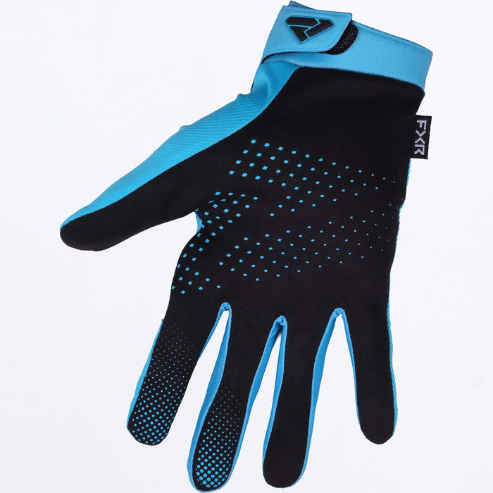 FXR Reflex MX Glove 2027 - Sky/Black, view 2