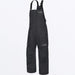 FXR Mens Evolution FX Bib Pant - Black, front view