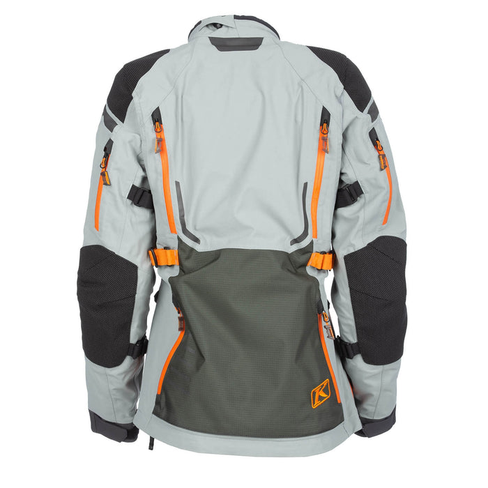 Klim Artemis Jacket - Asphalt - Ember Orange