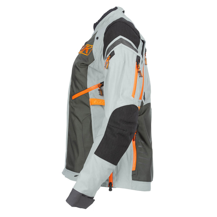 Klim Artemis Jacket - Asphalt - Ember Orange