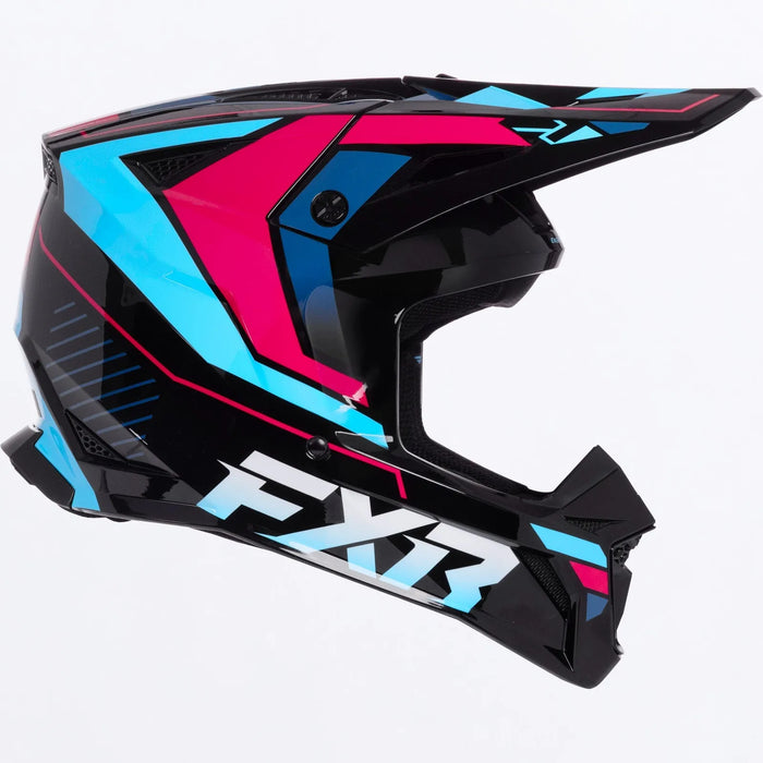 FXR Apex MX MIPS Helmet - Cyanide, view 4