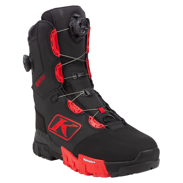 Klim Mens Adrenaline Pro S GTX BOA Boot - Black - Fiery Red, view 2