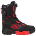 Klim Mens Adrenaline Pro S GTX BOA Boot - Black - Fiery Red, front view