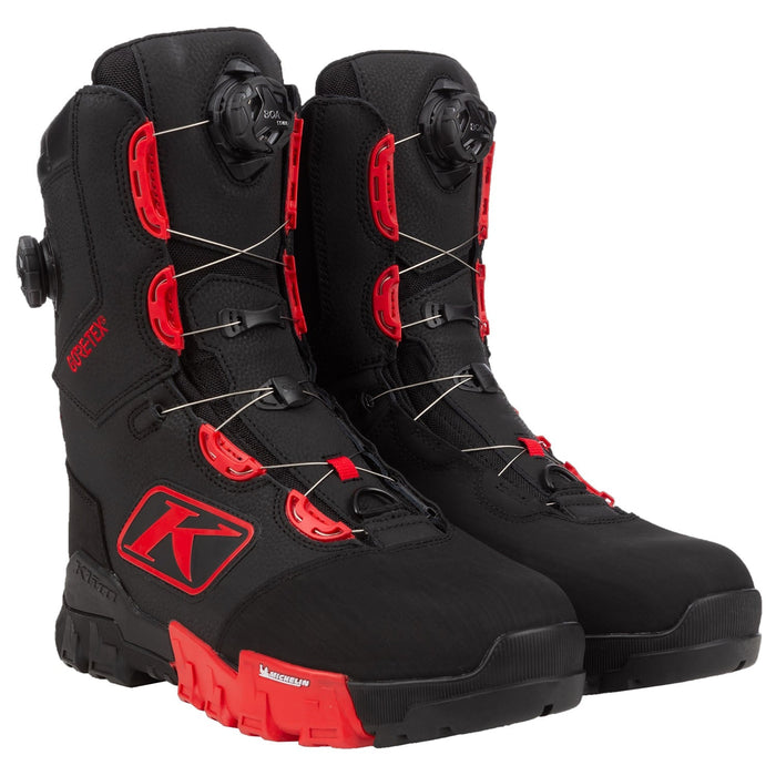 Klim Mens Adrenaline Pro S GTX BOA Boot - Black - Fiery Red, view 9