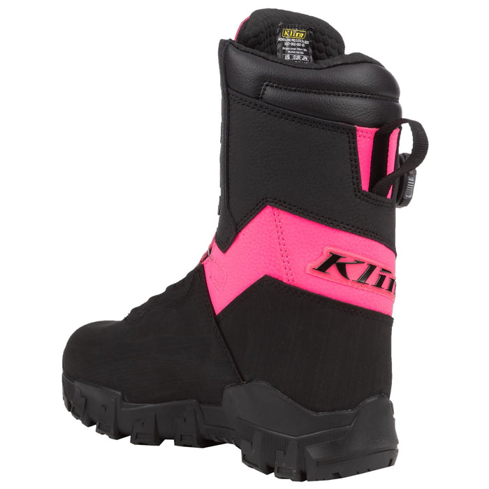 Klim Mens Adrenaline Pro S GTX BOA Boot - Black - Knockout Pink, view 5