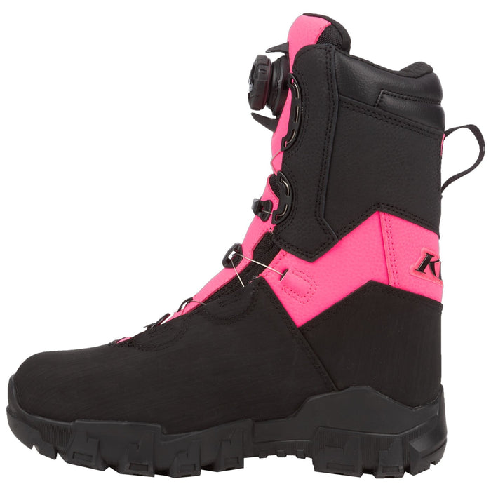 Klim Mens Adrenaline Pro S GTX BOA Boot - Black - Knockout Pink, view 6