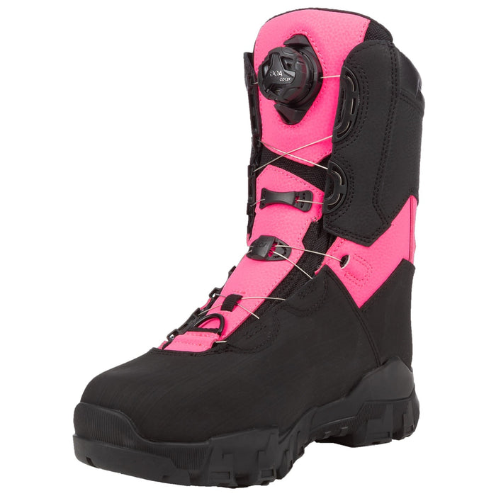 Klim Mens Adrenaline Pro S GTX BOA Boot - Black - Knockout Pink, view 7