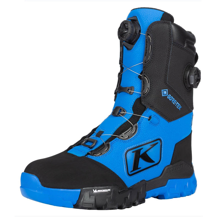 Klim Mens Adrenaline Pro S GTX BOA Boot - Electric Blue Lemonade - Black, view 2