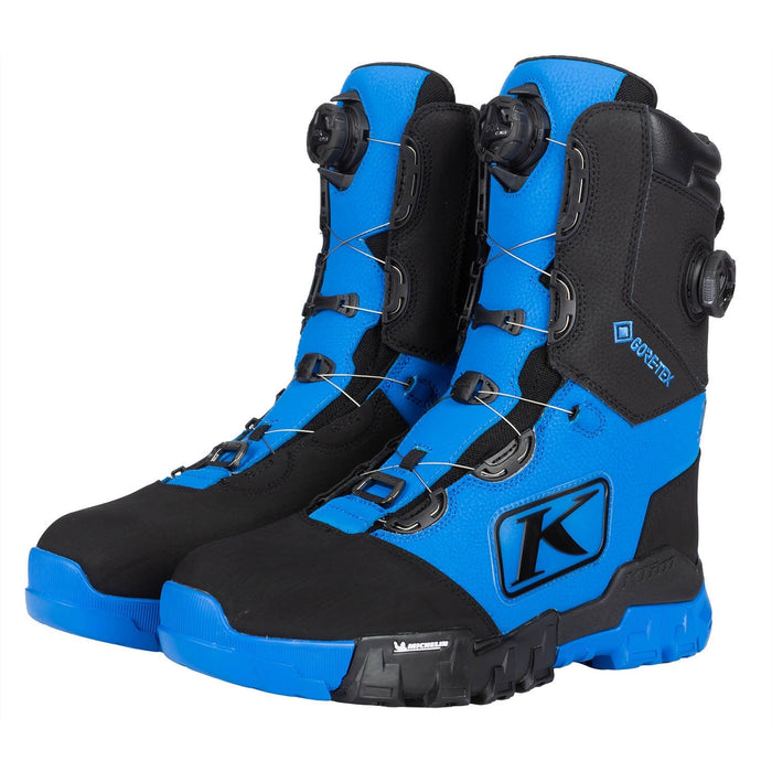Klim Mens Adrenaline Pro S GTX BOA Boot - Electric Blue Lemonade - Black, view 6