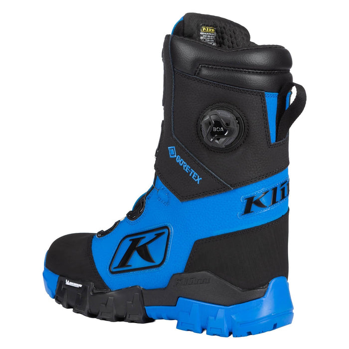 Klim Mens Adrenaline Pro S GTX BOA Boot - Electric Blue Lemonade - Black, view 7
