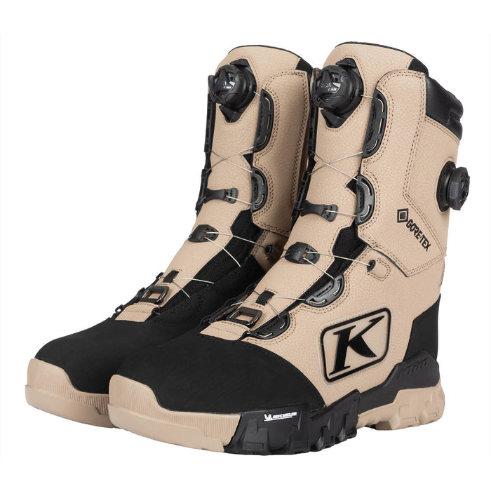 Klim Mens Adrenaline Pro S GTX BOA Boot - Montana Tan - Black, view 5