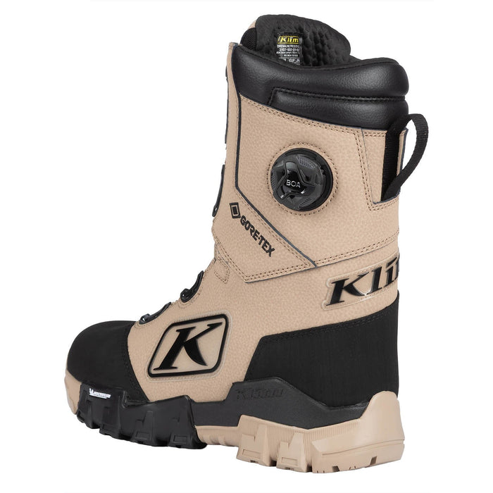 Klim Mens Adrenaline Pro S GTX BOA Boot - Montana Tan - Black, view 6
