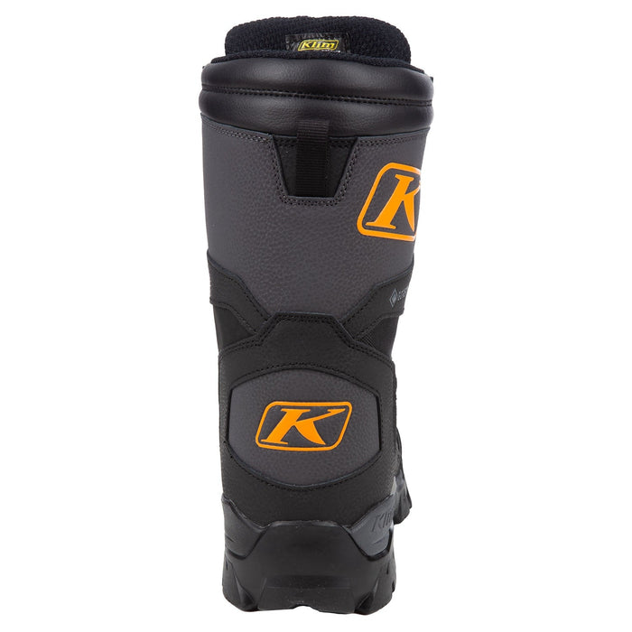 Klim Mens Klutch GTX BOA Boot - Non-Current - Asphalt - Strike Orange, view 5