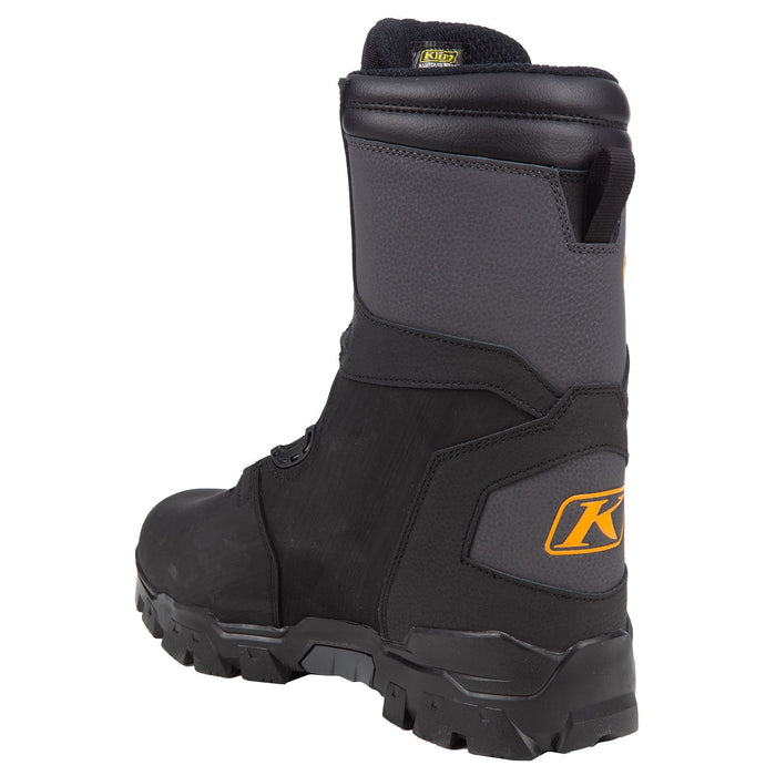 Klim Mens Klutch GTX BOA Boot - Non-Current - Asphalt - Strike Orange, view 6