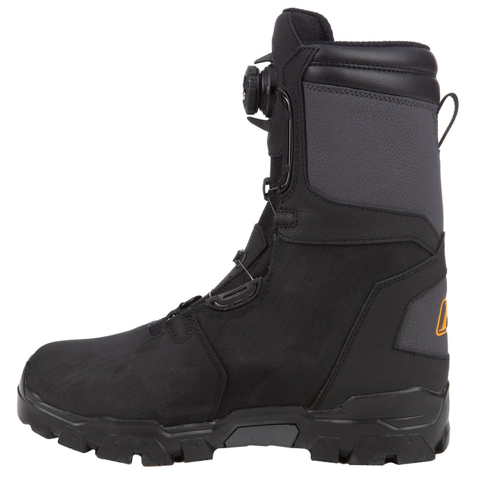 Klim Mens Klutch GTX BOA Boot - Non-Current - Asphalt - Strike Orange, view 7