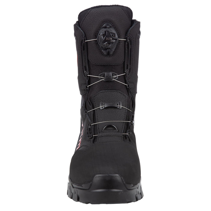 Klim Mens Klutch GTX BOA Boot - Black - Fiery Red, view 9