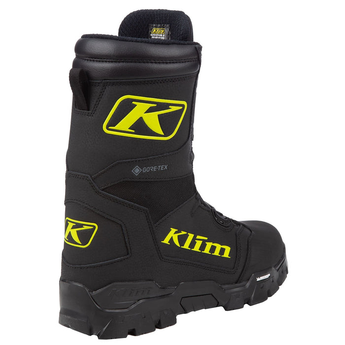Klim Mens Klutch GTX BOA Boot - Black - Hi-Vis, view 4