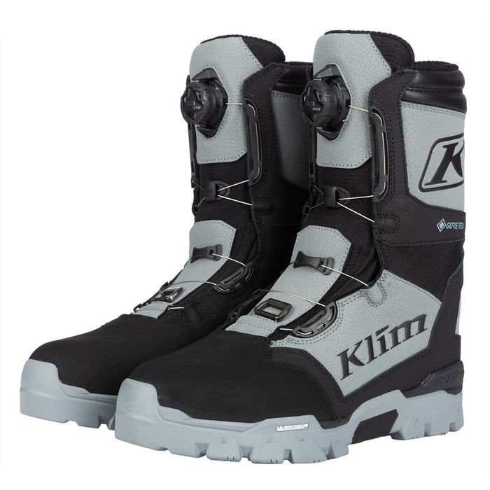 Klim Mens Klutch GTX BOA Boot - Monument - Black, view 3
