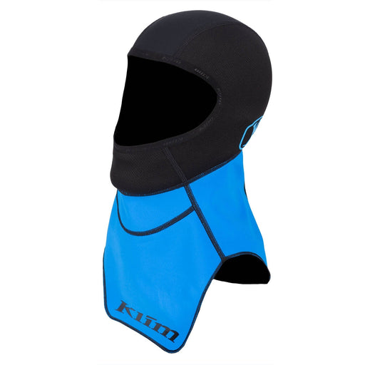 Klim Balaclava - Black - Electric Blue Lemonade, front view