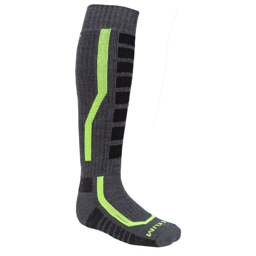 Klim Mens Aggressor Sock 2.0 - Asphalt - Hi-Vis, front view