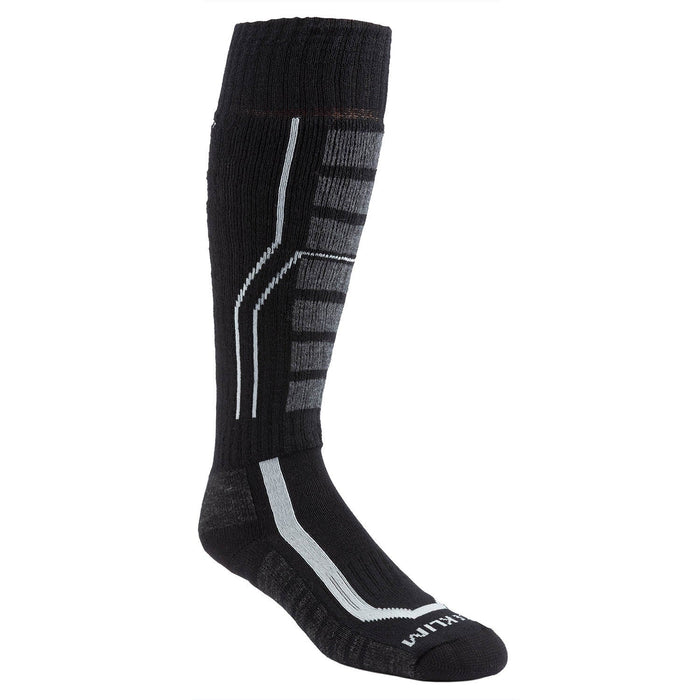 Klim Mens Aggressor Sock 2.0 - Black - Monument, front view